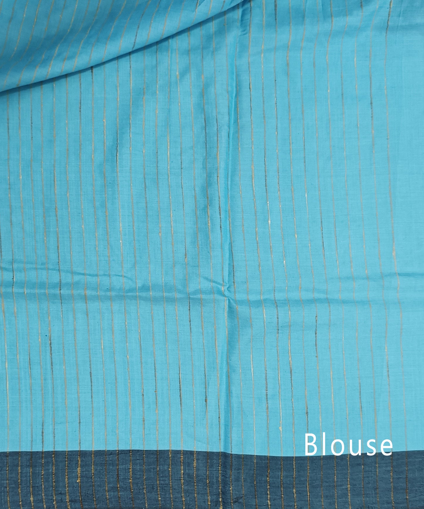 Blue Handloom Eri Silk Saree