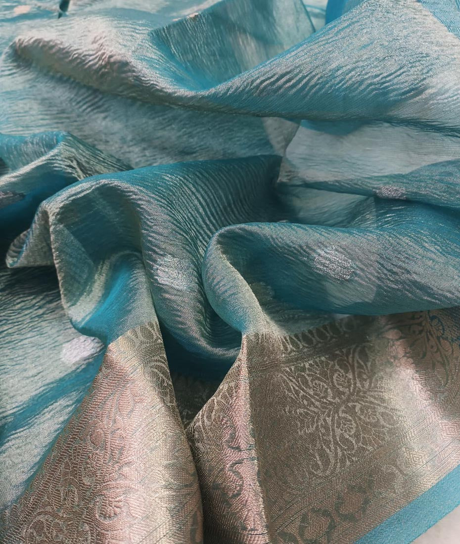 Tissue Saree | Peepal Clothing