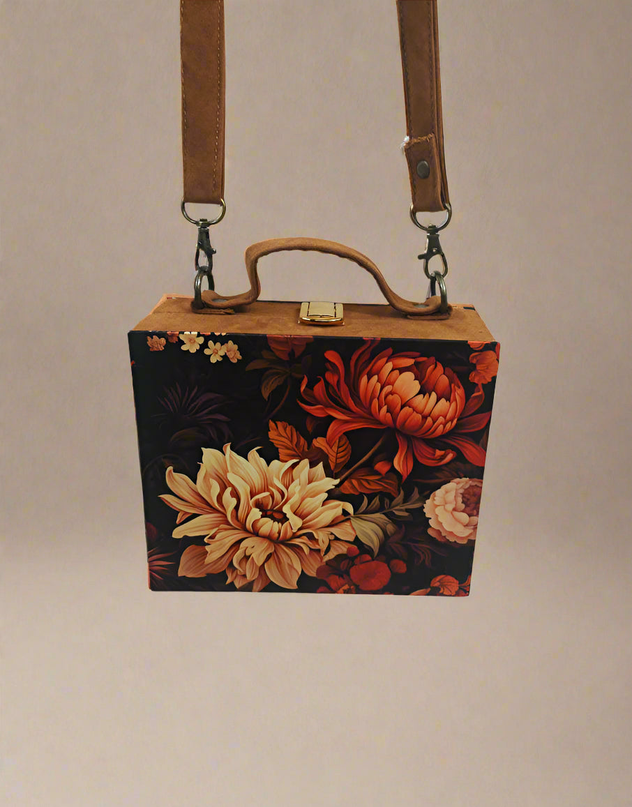 Unique Floral Clutch | Statement Bag for Women