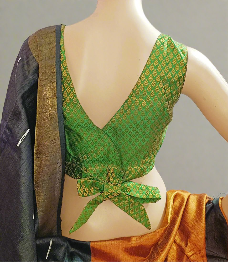 Brocade Blouse| Peepal Clothing