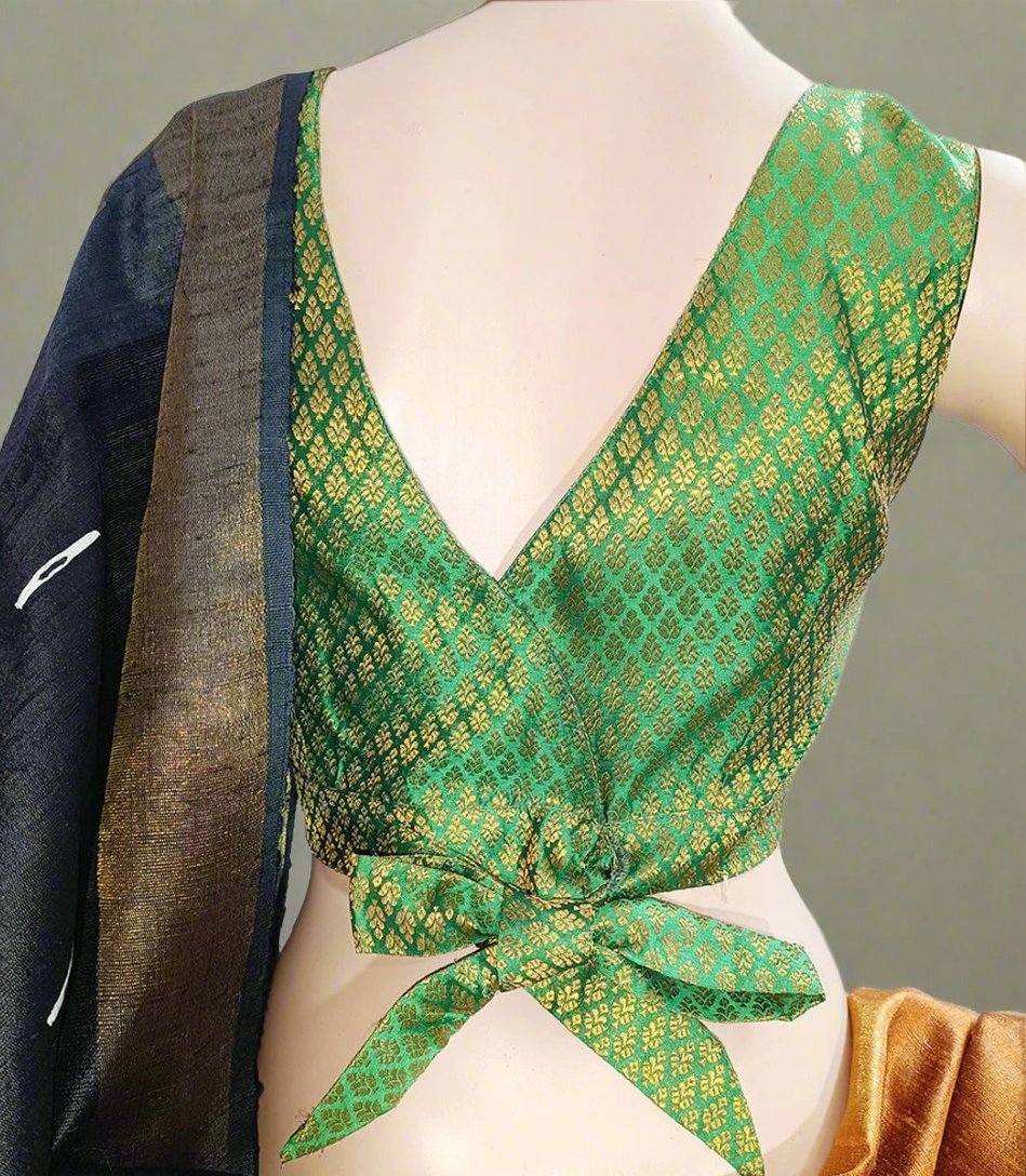 Back Bow Blouse| Peepal Clothing
