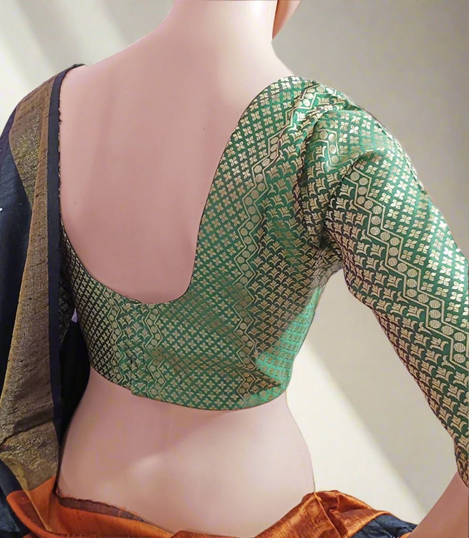 Brocade Blouse| Peepal Clothing