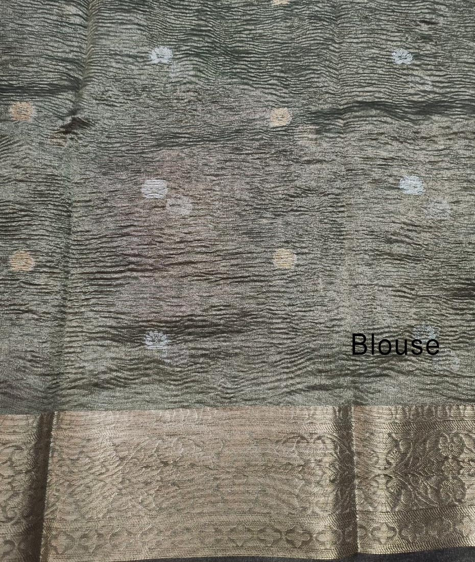 Banarasi Tissue Saree | Peepal Clothing