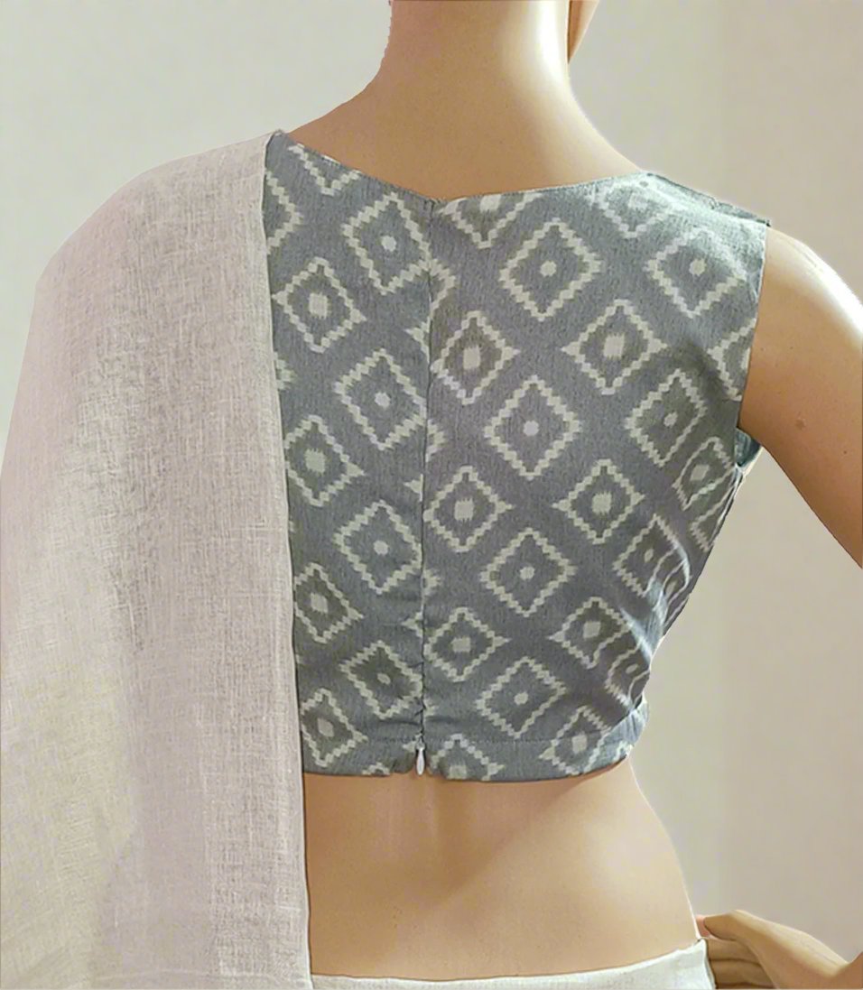 Angrakha Style Blouse| Peepal Clothing