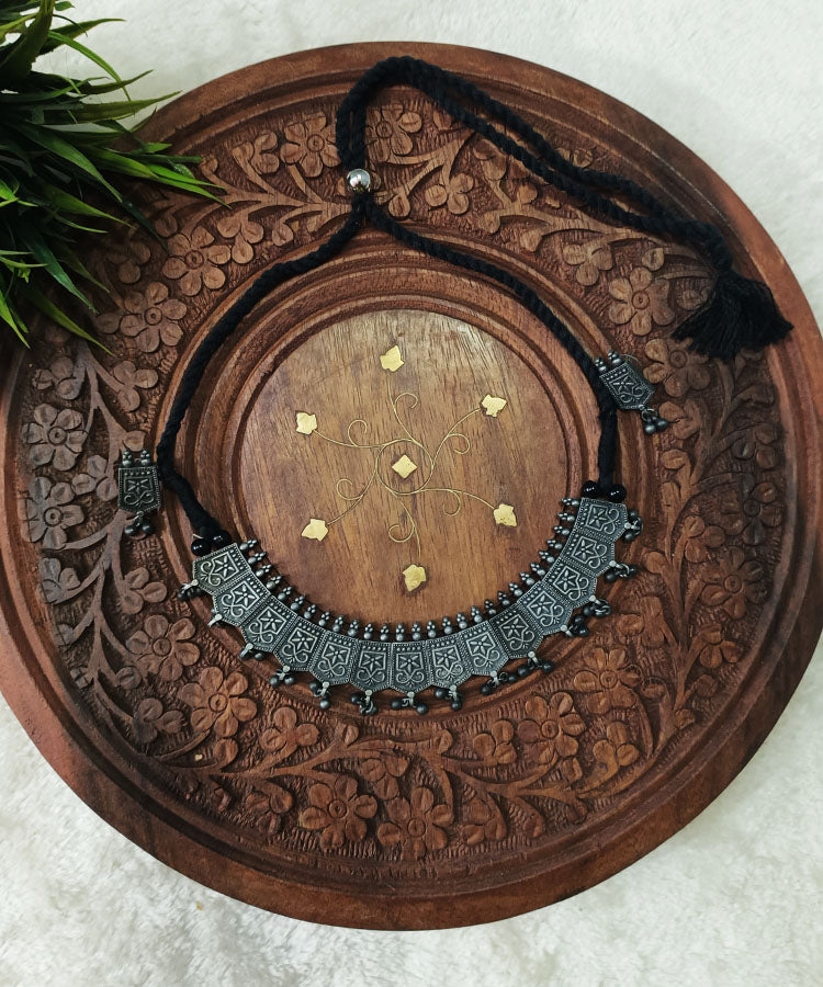 Oxidized Necklace |Peepal Clothing