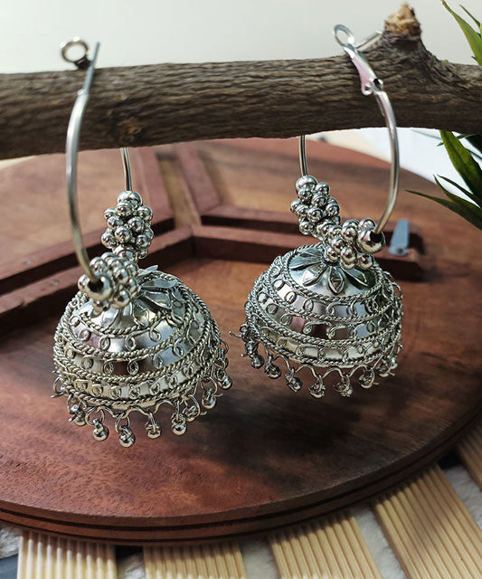 Kalinda Women's Oxidized Earring |Peepal Clothing