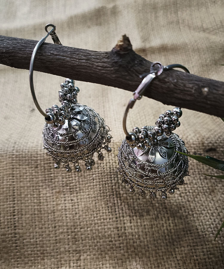 Oxidized Earring |Peepal Clothing