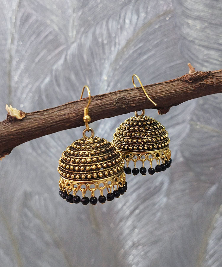 Kanta Women's Oxidized Earring |Peepal Clothing