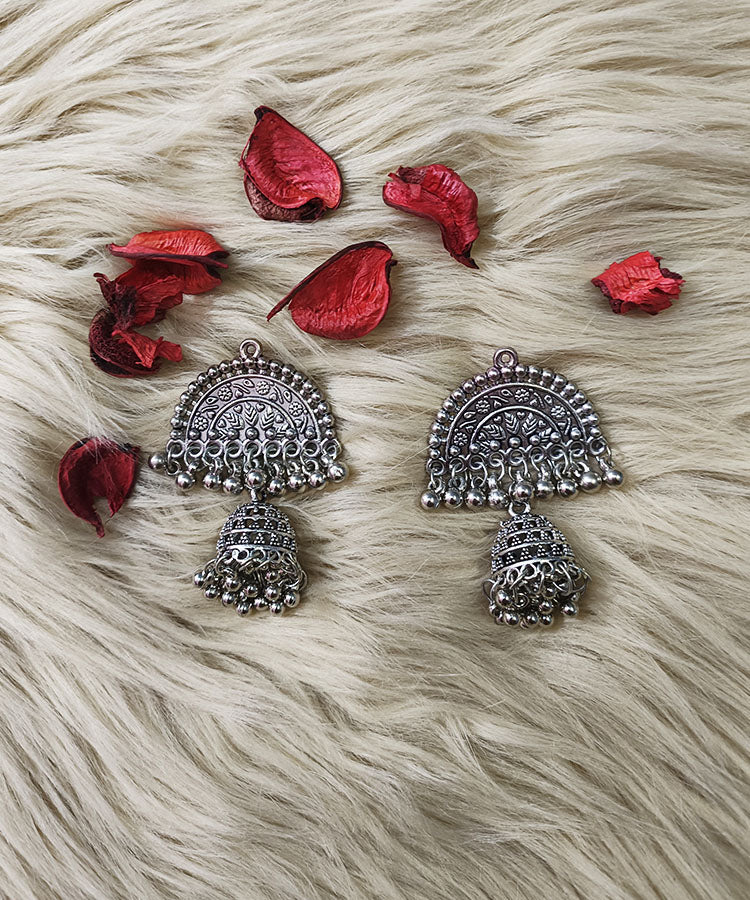 Oxidized Earring |Peepal Clothing