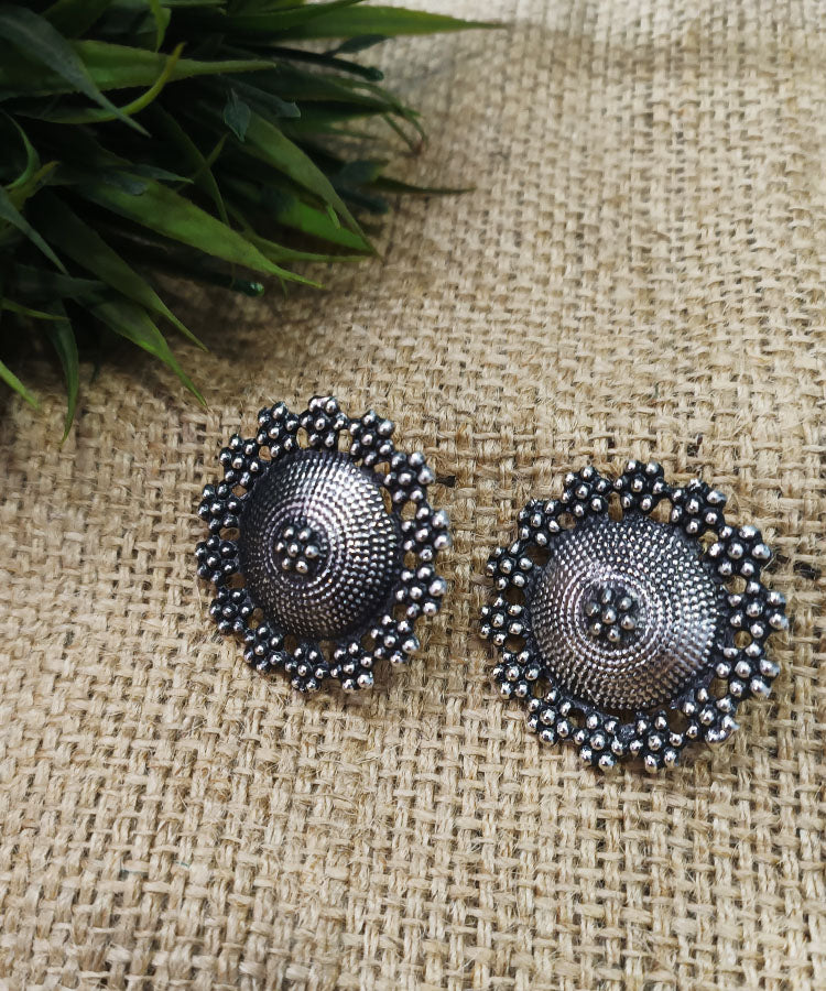 Oxidized Earring |Peepal Clothing