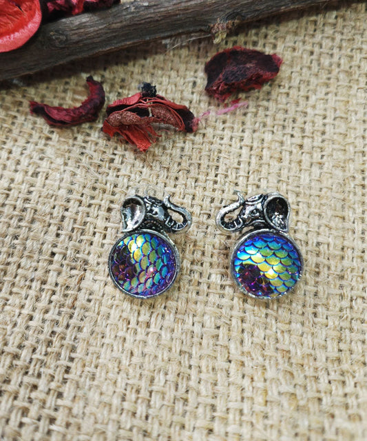 Multi color Women's Oxidized Earring |Peepal Clothing