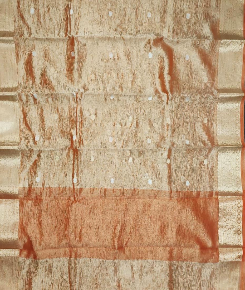 Crush Tissue Saree | Peepal Clothing