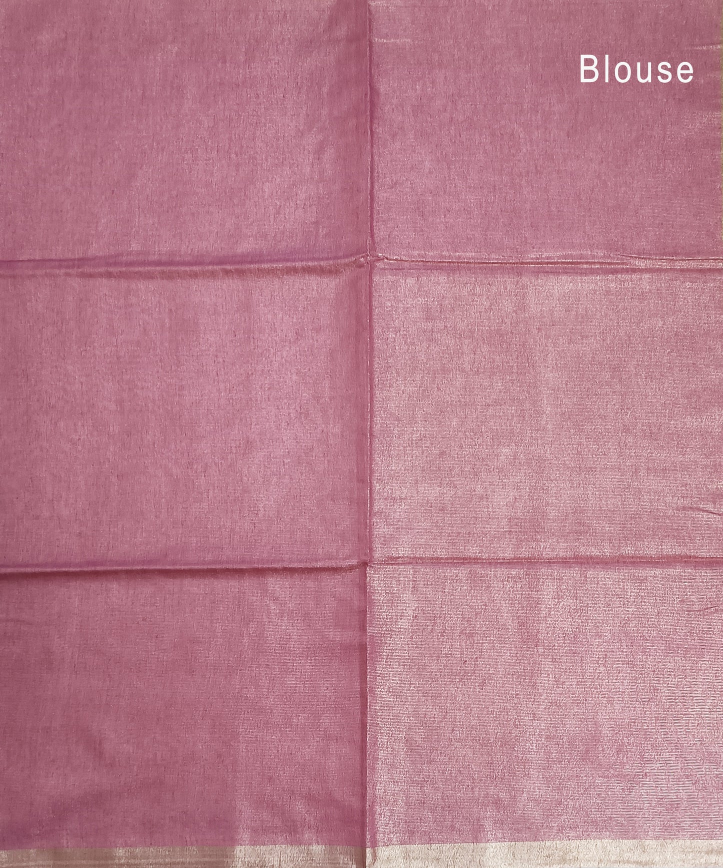 Pink Kota Viscose Silk Saree with Tissue Pallu