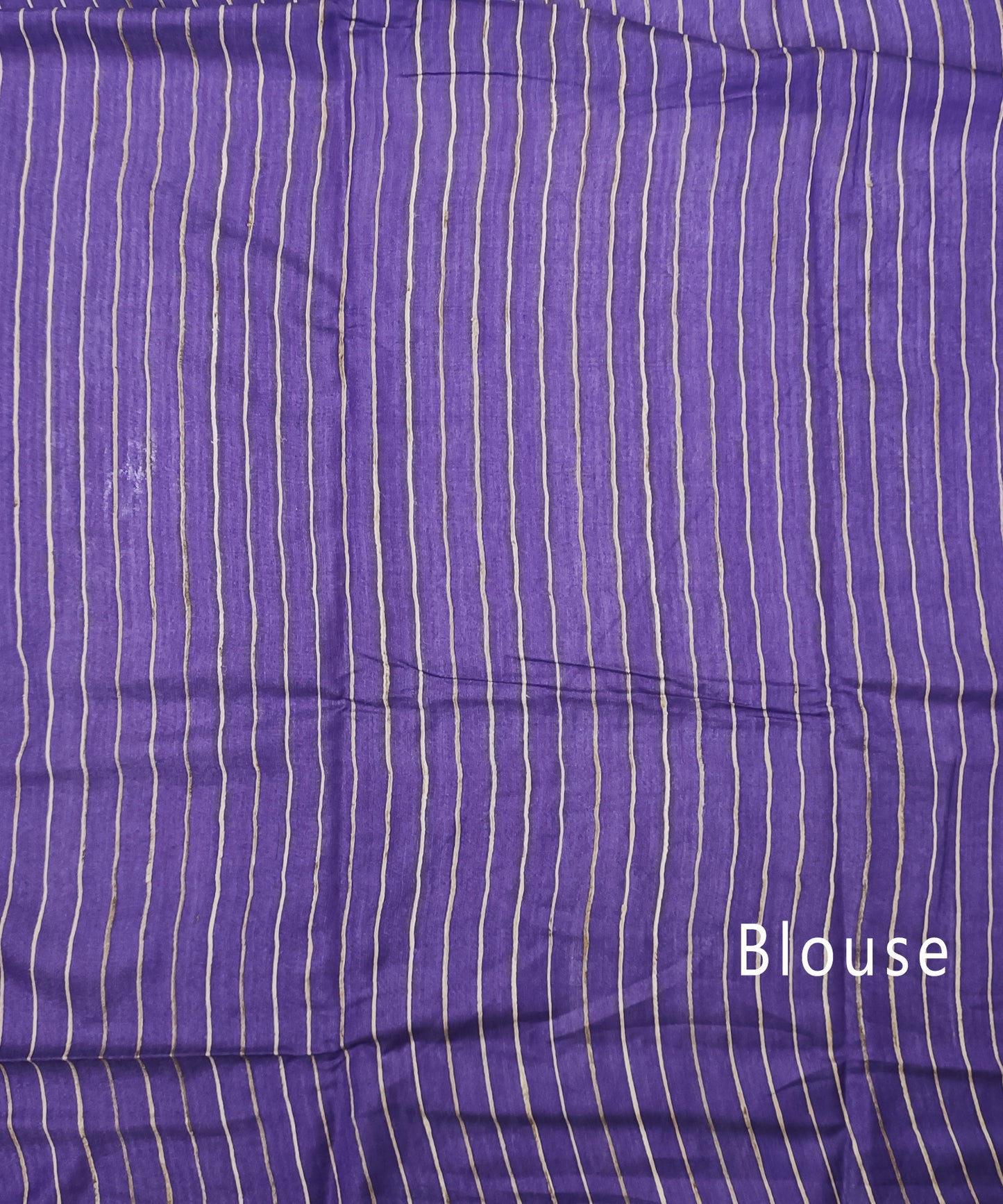 Indigo Eri Silk saree with Ghicha Pallu