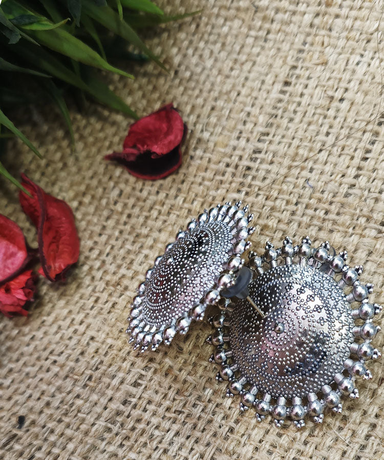 Oxidized Earring |Peepal Clothing