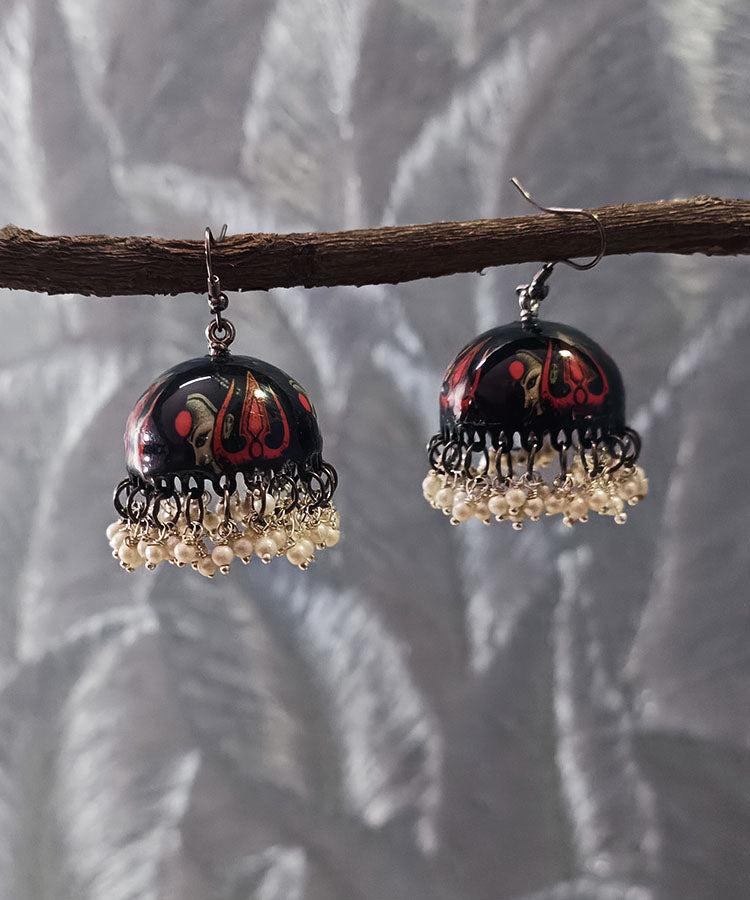 Samutka Women's Oxidized Earring |Peepal Clothing
