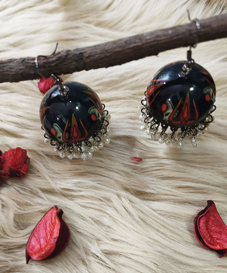 Oxidized Earring |Peepal Clothing
