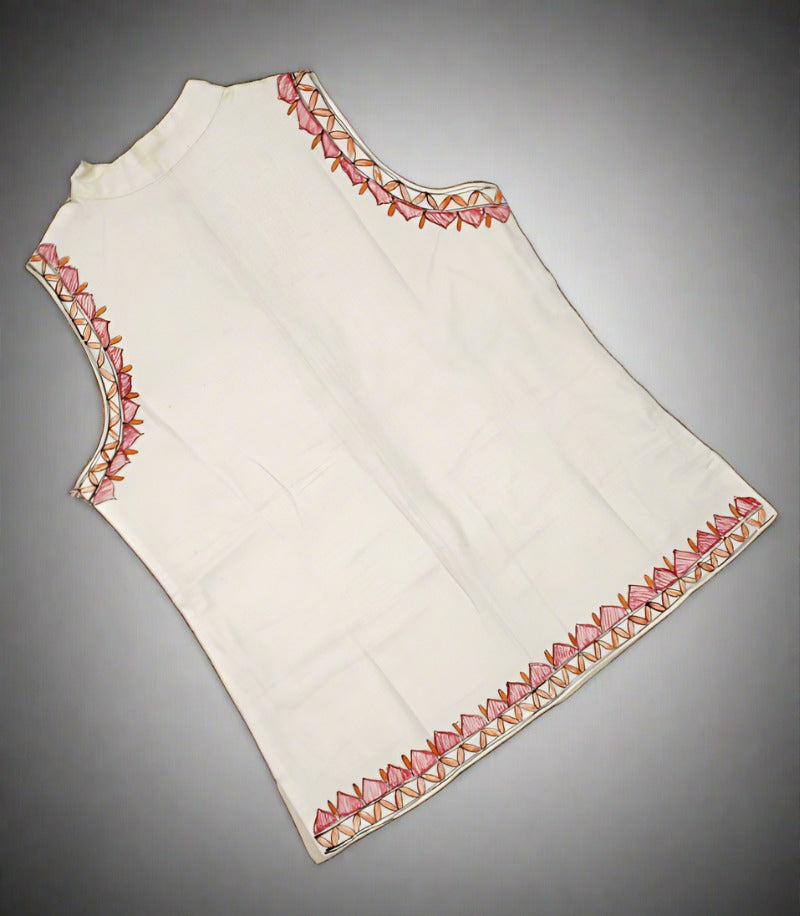 Vibrant Mithila Cotton Waistcoat