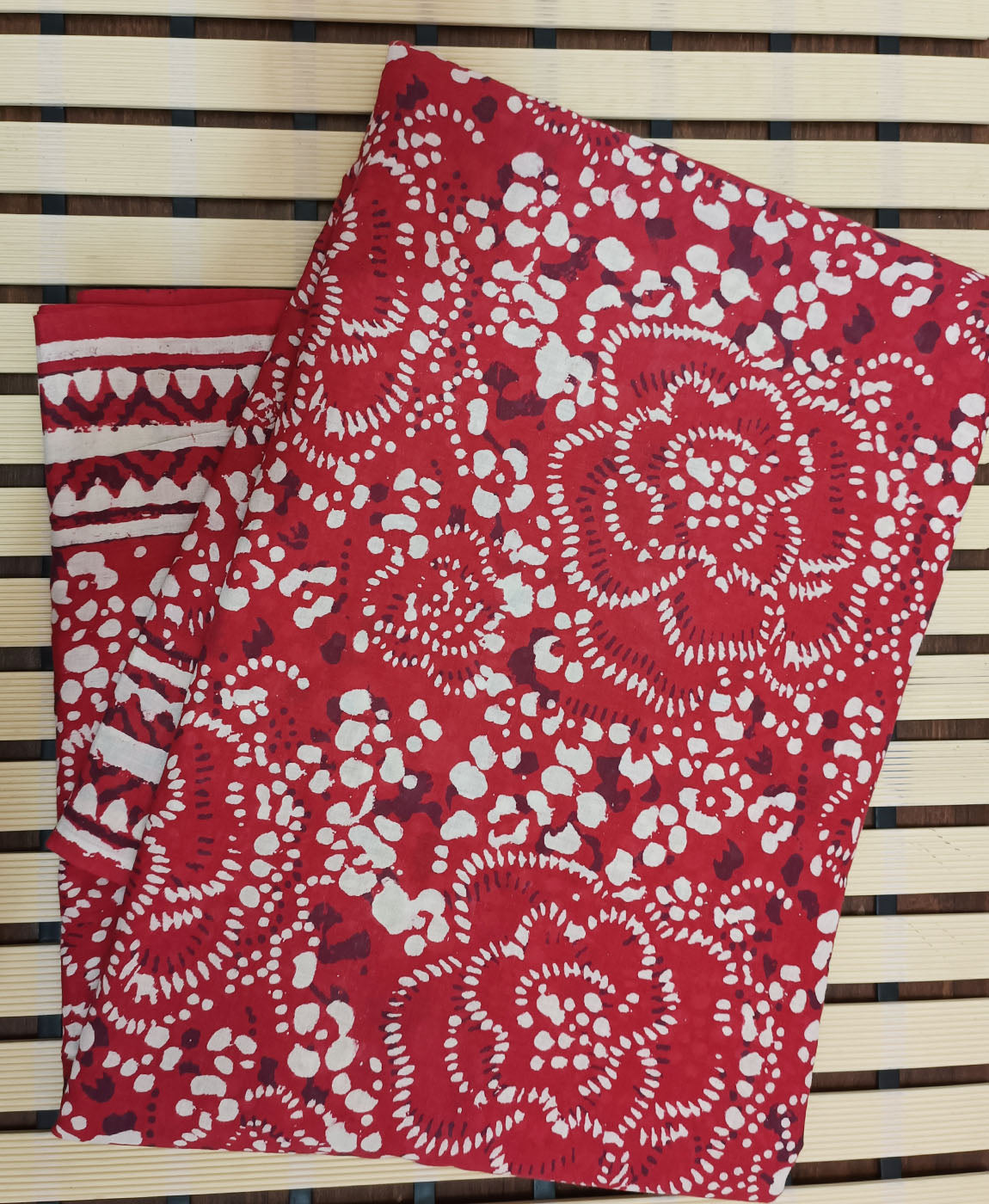 Mulmul Cotton Saree | Peepal Clothing