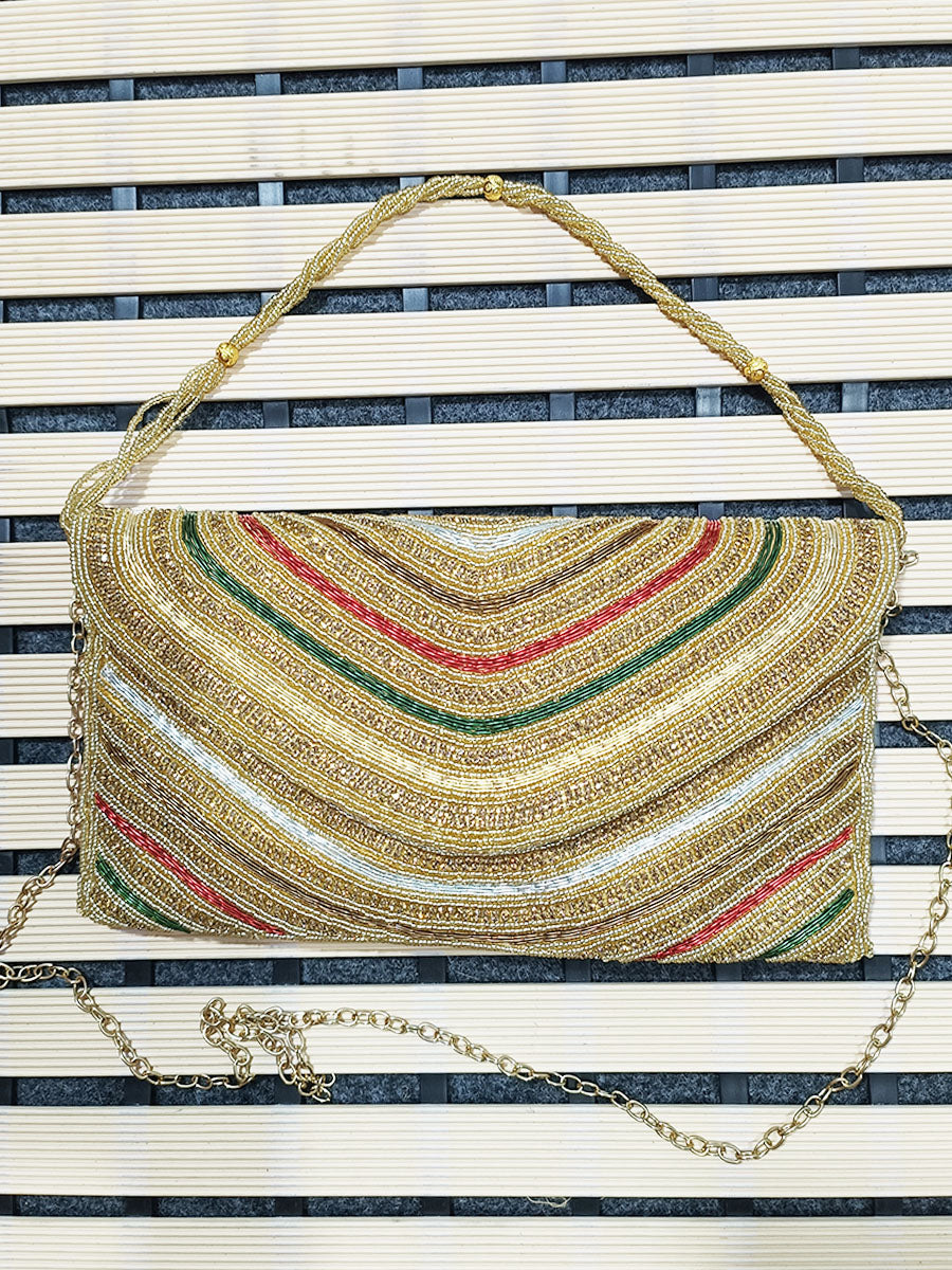 Beige Clutch | Peepal Clothing
