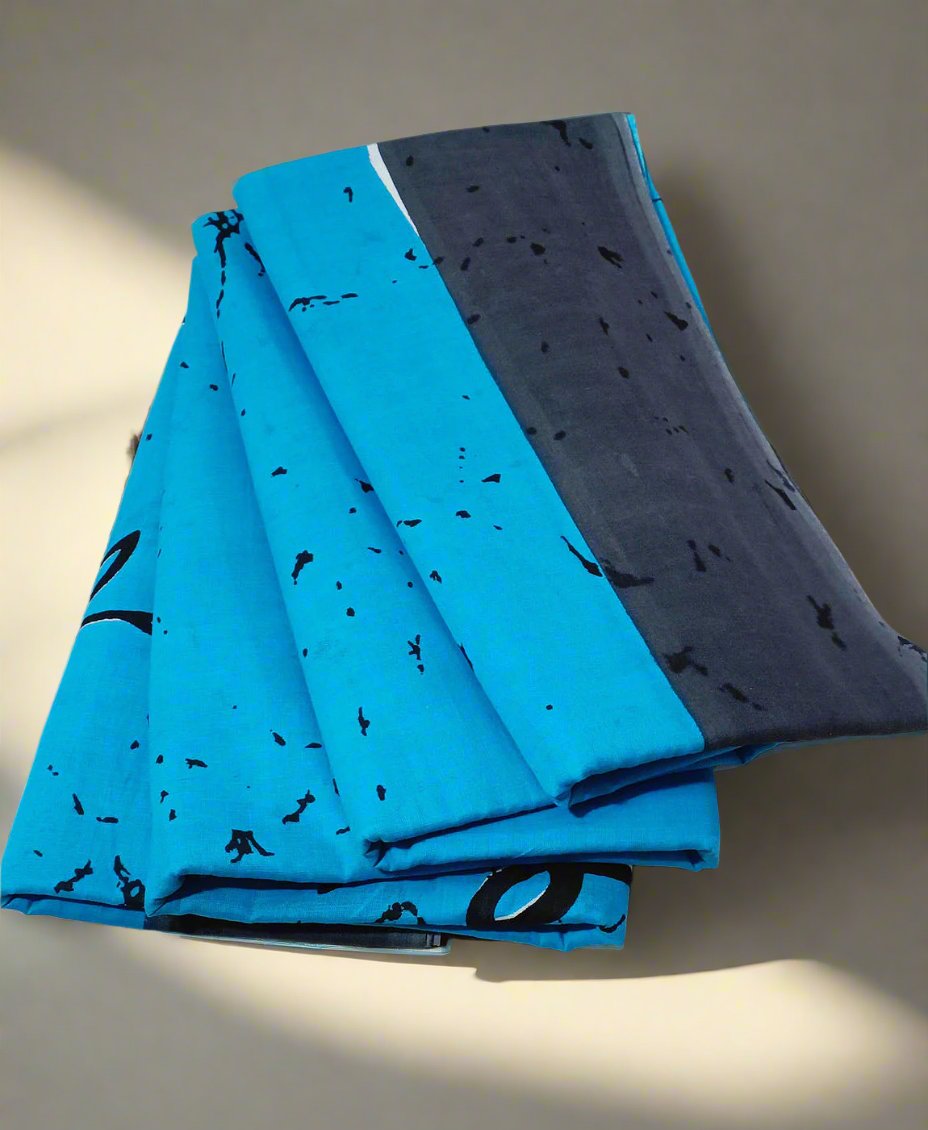 Mulmul Cotton Saree | Peepal Clothing