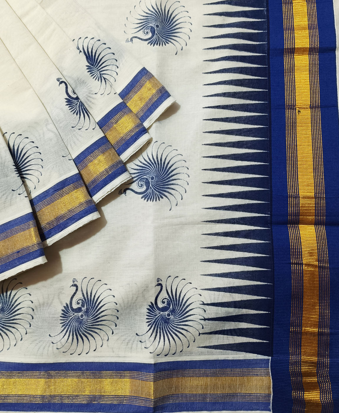 Cotton Saree | Peepal Clothing