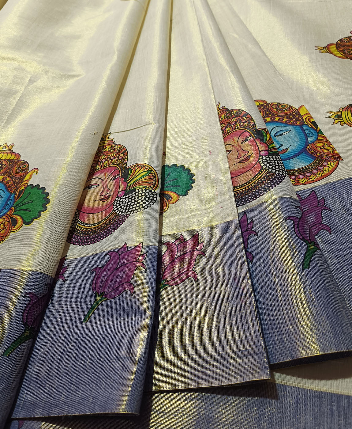 Cotton Saree | Peepal Clothing