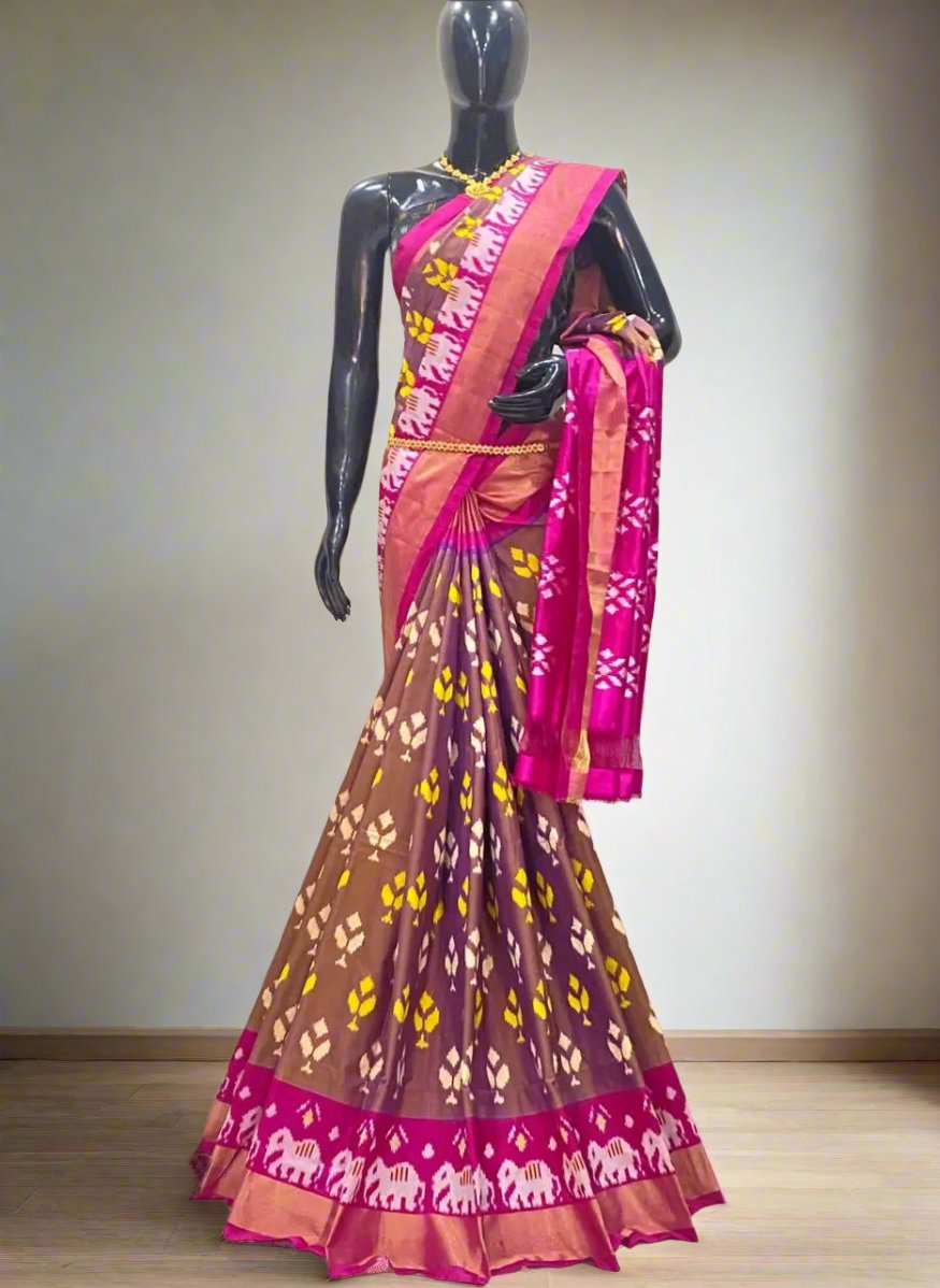 Pochampally Silk Saree www.peepalclothing.com