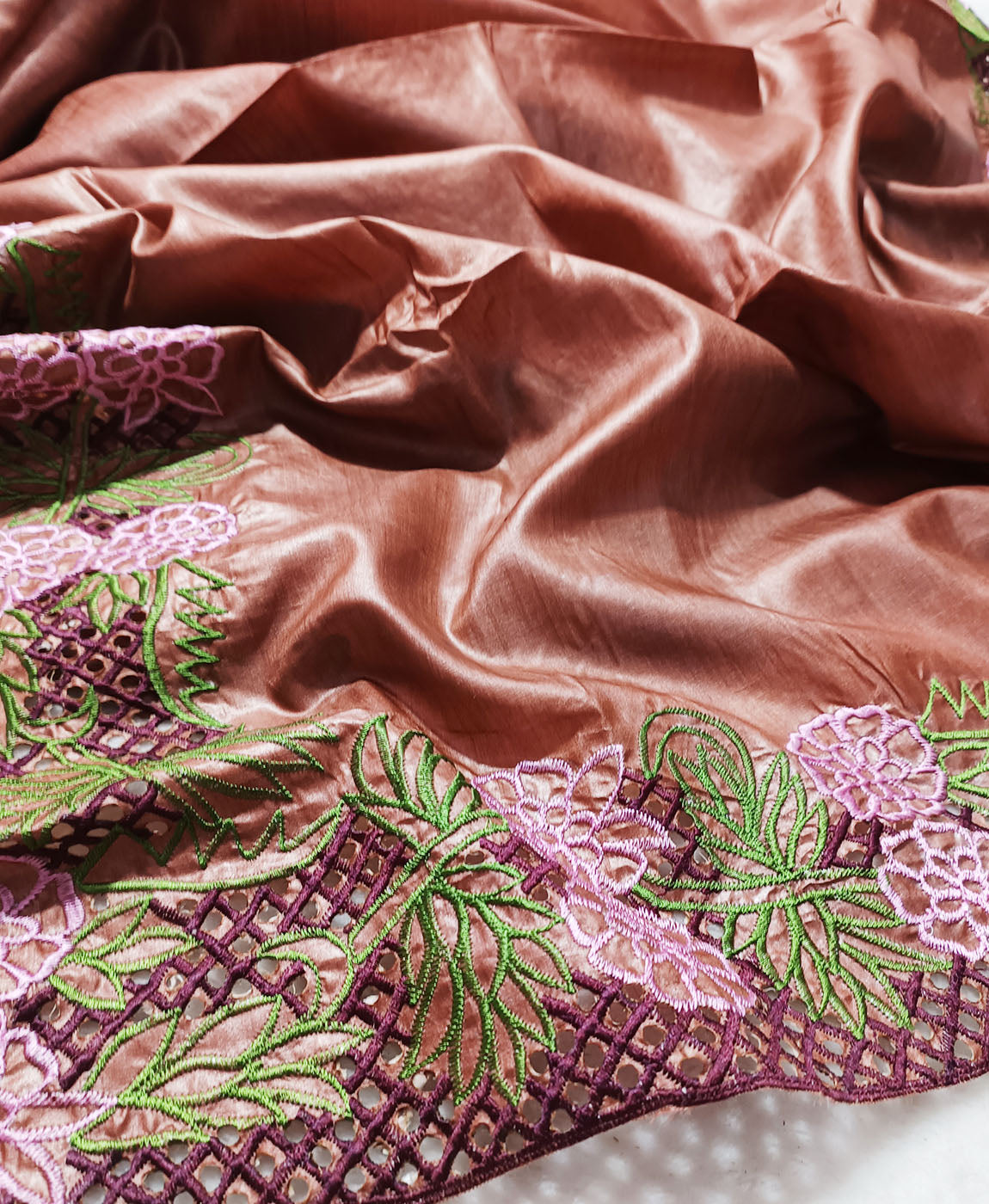 Tussar Silk Saree | Peepal Clothing