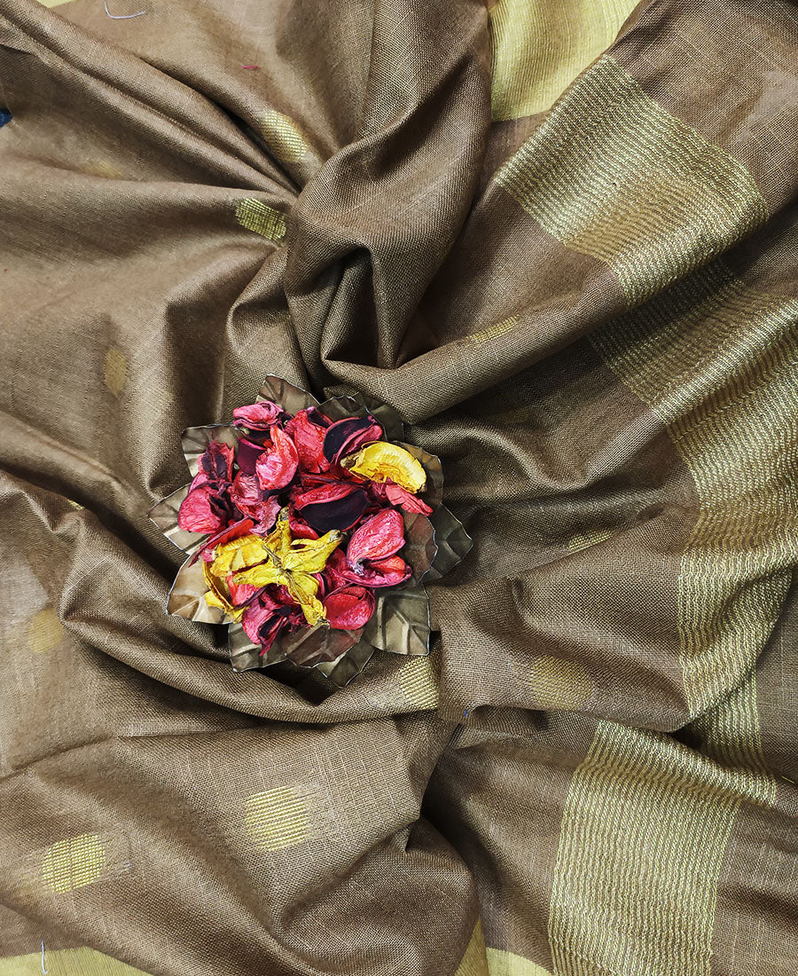 Beige Dupatta | Peepal Clothing