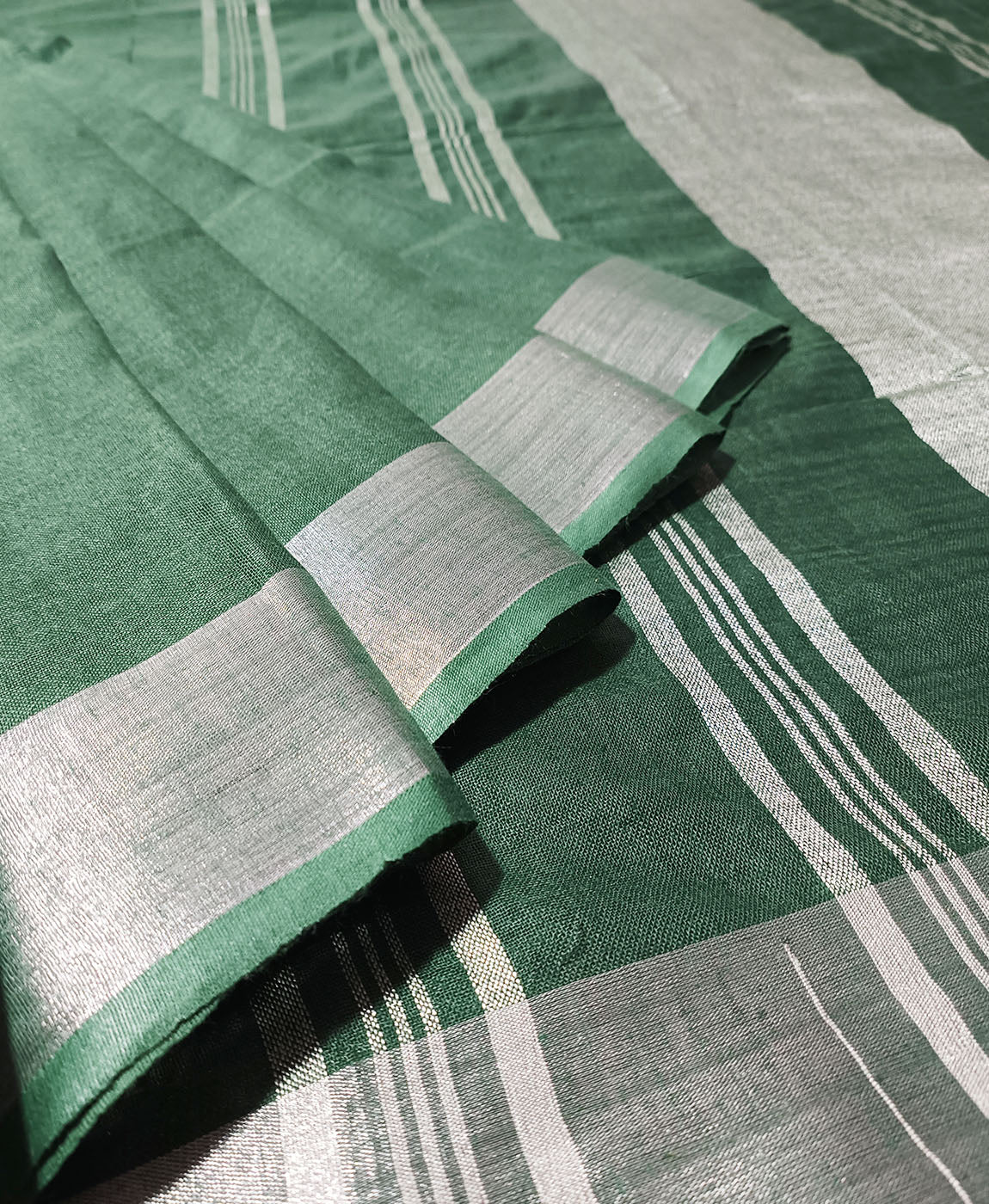 Pure Linen Saree