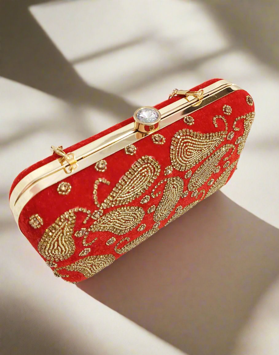 Embellished Clutch | Peepal Clothing