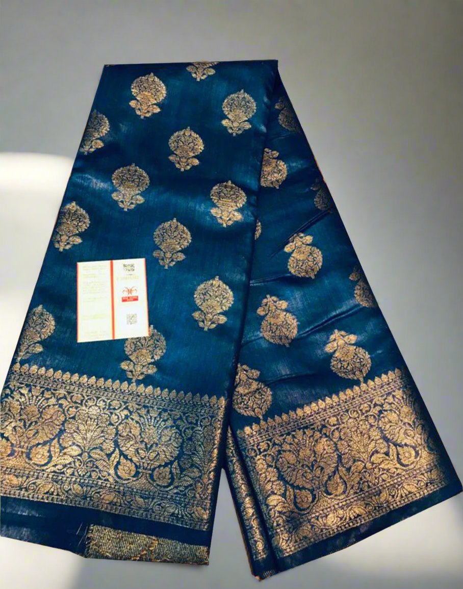 Munga Silk Saree | Peepal Clothing