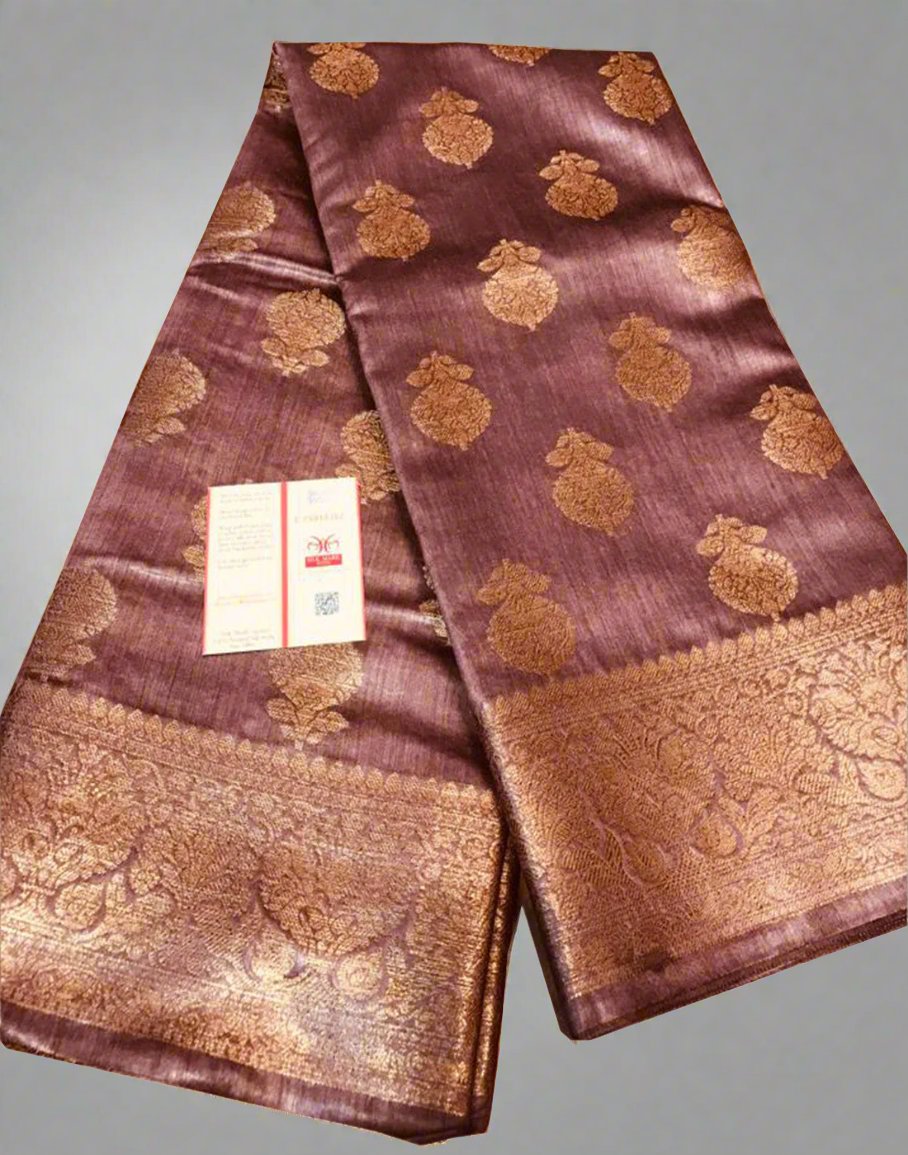 Muga Silk Saree | Peepal Clothing