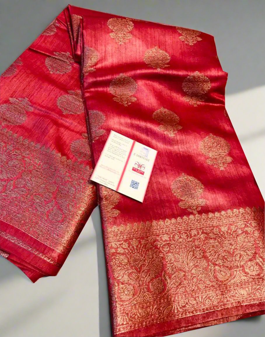 Munga Silk Saree | Peepal Clothing