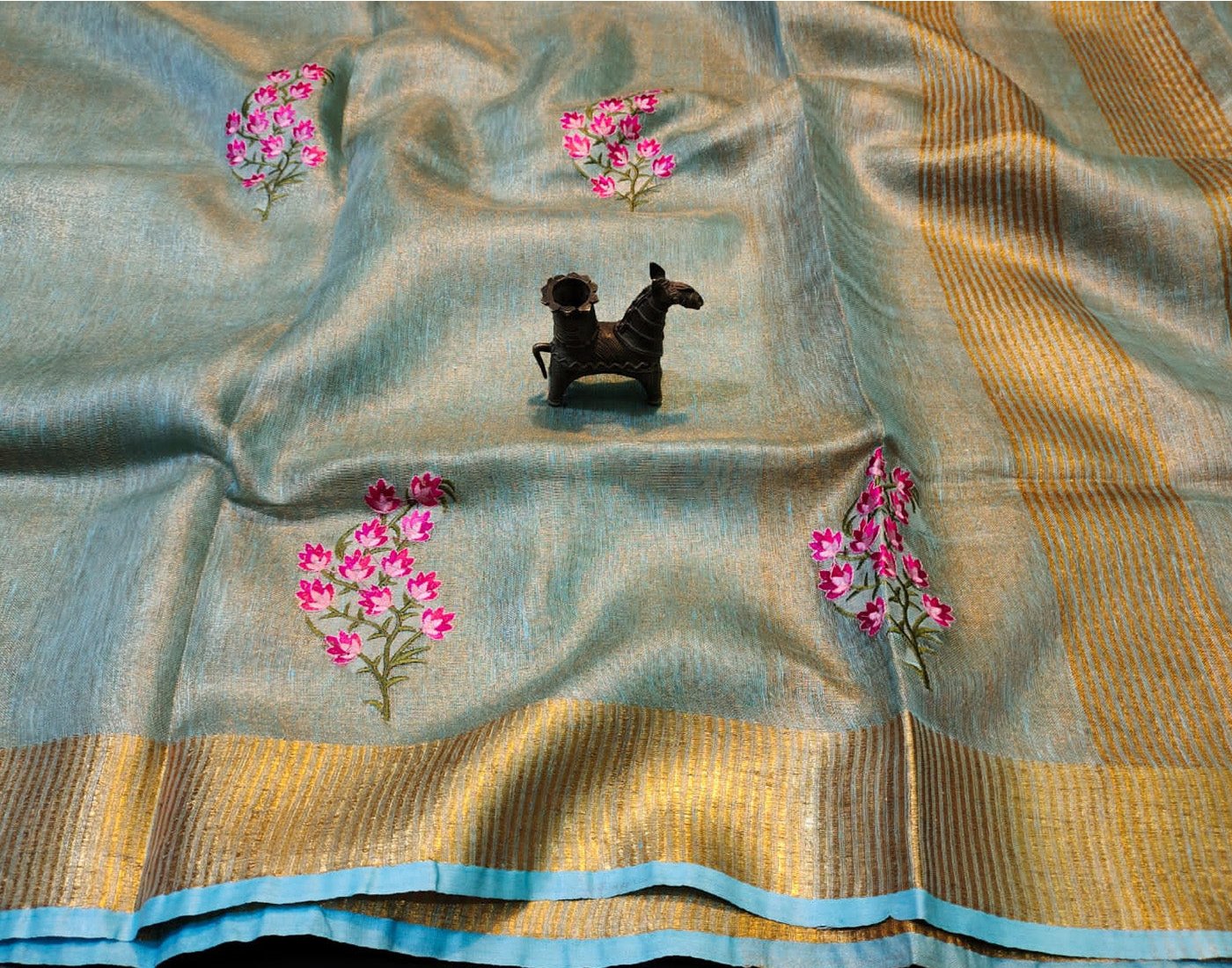 Tissue saree | Peepal Clothing