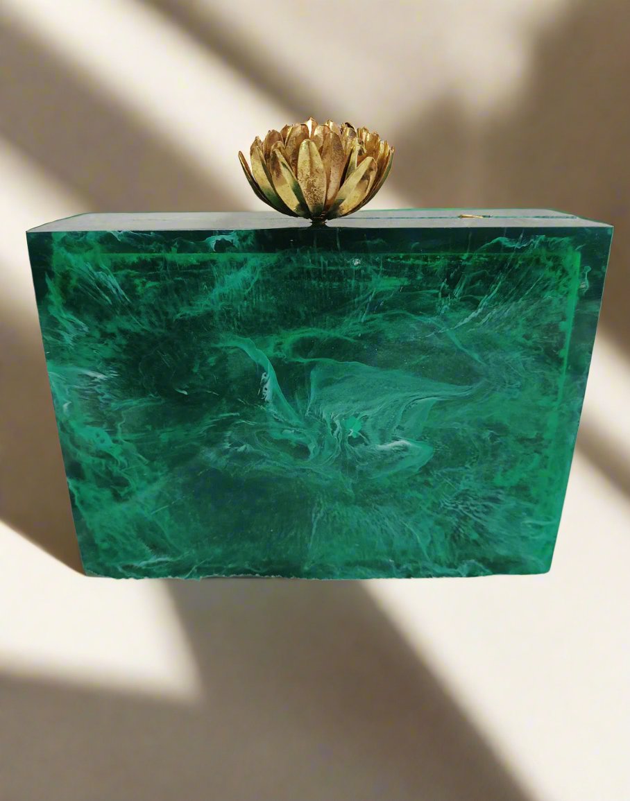 Emerald  Clutch | Peepal Clothing