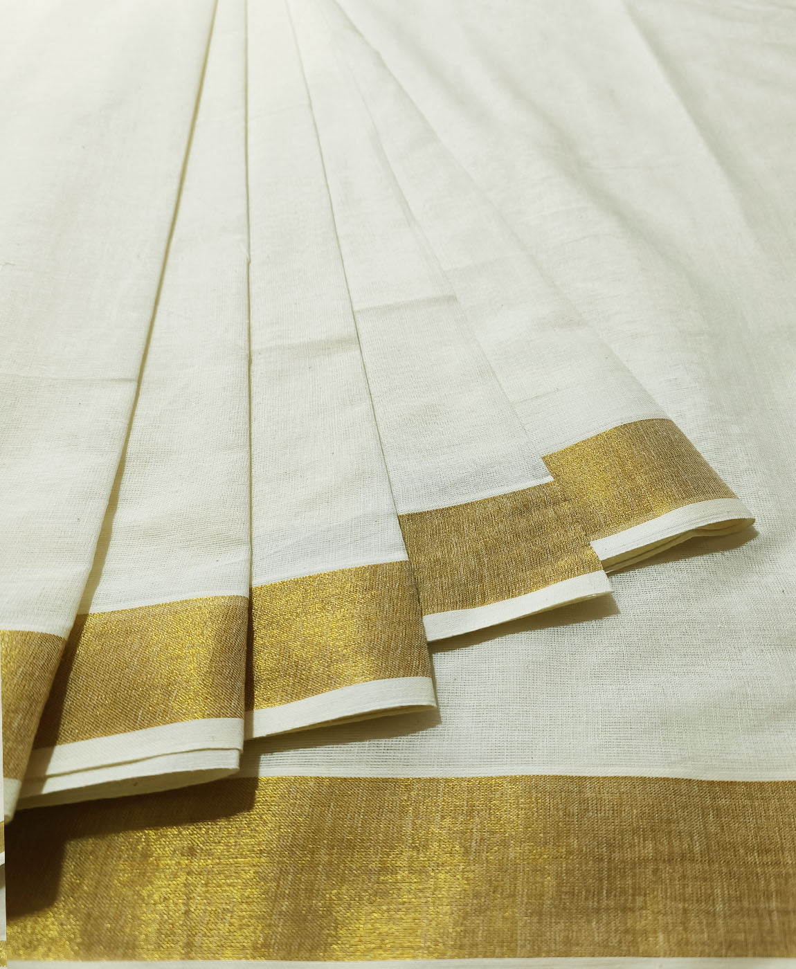 Kerala Cotton Saree | Peepal Clothing