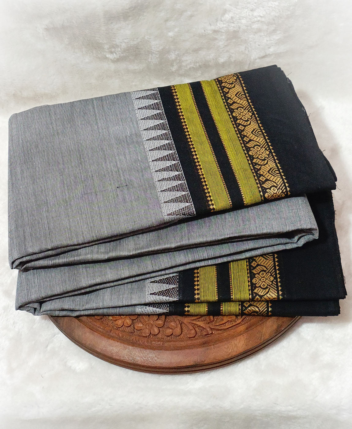 Chettinad Cotton Saree | Peepal Clothing