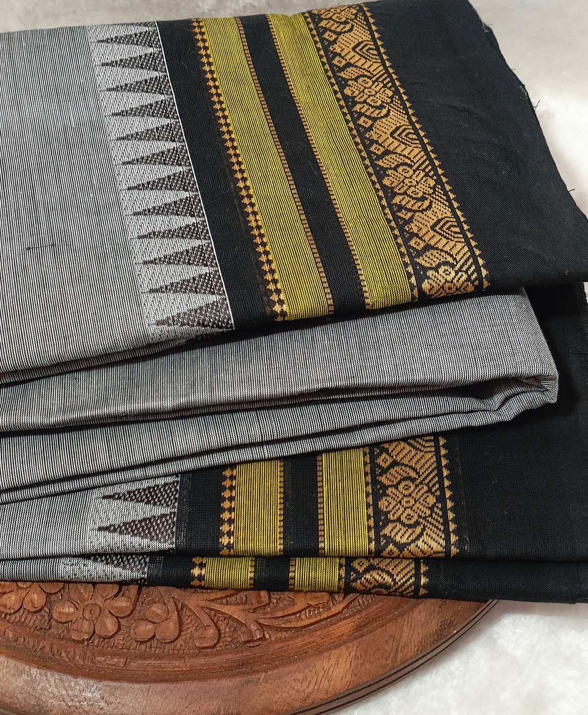Cotton Saree | Peepal Clothing