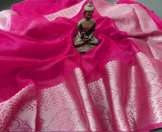 Banarasi Silk Saree www.peepalclothing.com