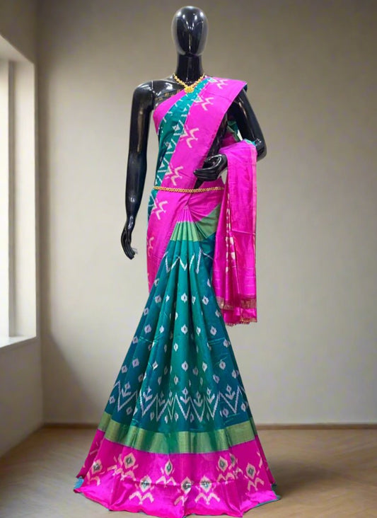 Pochampally Silk Saree www.peepalclothing.com