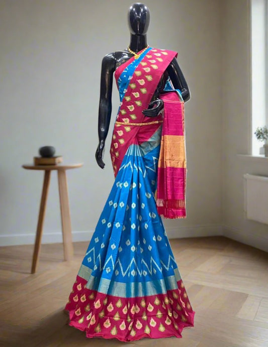 Pochampally Silk Saree www.peepalclothing.com