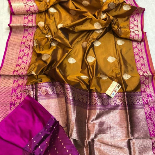 Banarasi Silk Saree www.peepalclothing.com