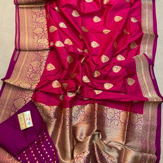 Banarasi Silk Saree www.peepalclothing.com