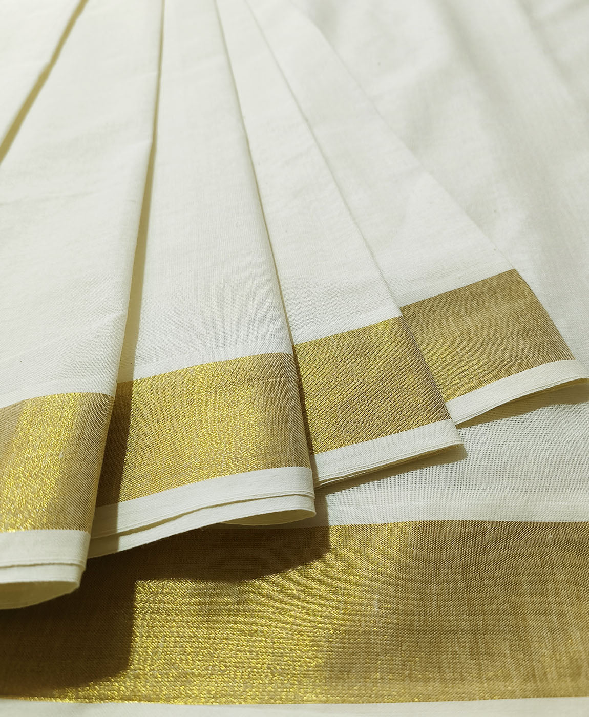 Kerala Cotton Saree | Peepal Clothing