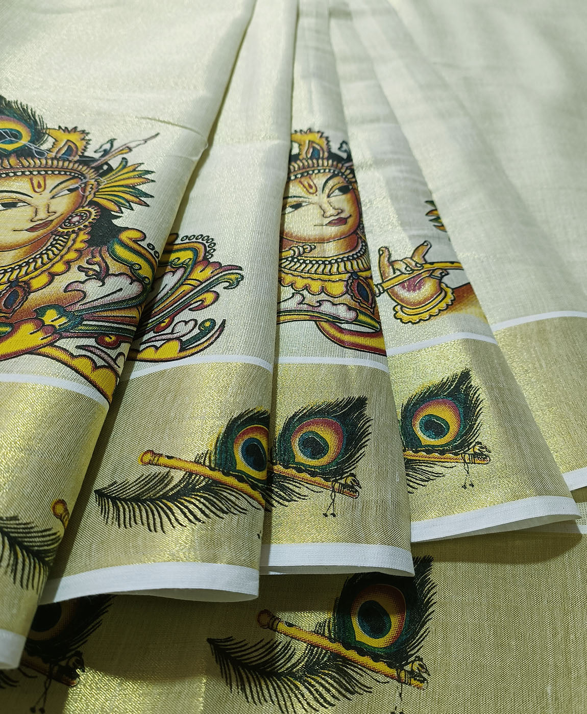 Cotton Saree | Peepal Clothing