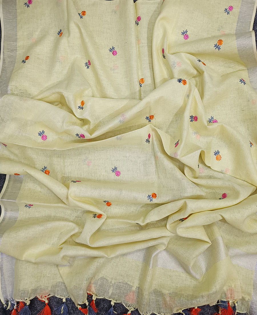 Embroidered Dupatta | Peepal Clothing
