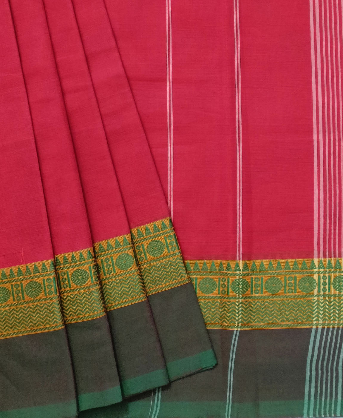 Cotton Saree | Peepal Clothing