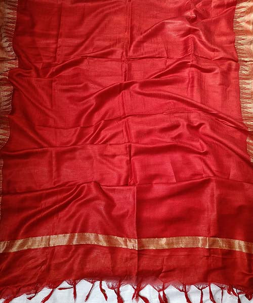 Katan Silk Viscose Dupatta | Peepal Clothing
